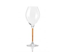 Veuve Clicquot set of glasses with a yellow stand